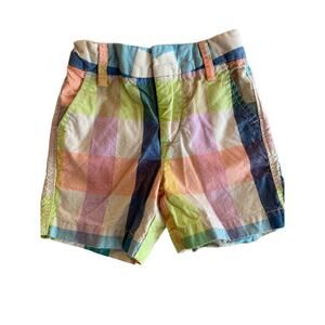 Baby Gap 12-18 mos Preppy Plaid Shorts